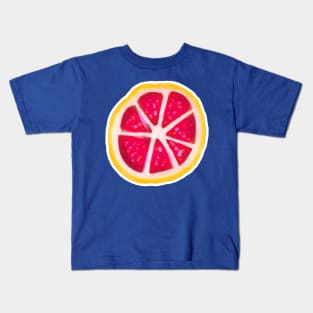 Grapefruit Slice Kids T-Shirt